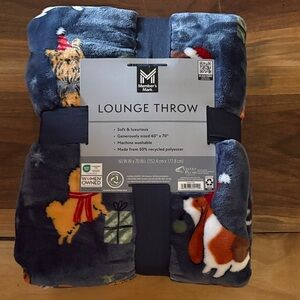 Member's Mark Blue Lounge Throw